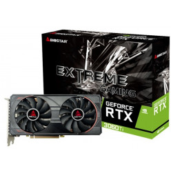 BIOSTAR GeForce RTX™ 3060 Ti 8GB GDDR6, 256bit, 1665/14000Mhz, PCI-E 4.0 x16, CUDA: 4864 processing, 1xHDMI, 3xDP,  Dual Fan, 1x8pin, Retail (VN3606TM82)